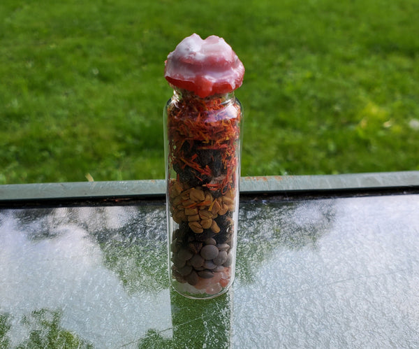Attract Passion Intention Spell Bottle