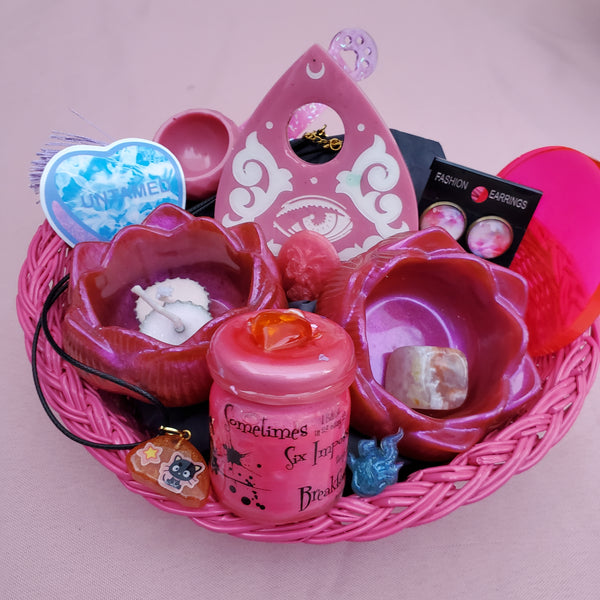 Crazy For Pink Harlot Gift Basket