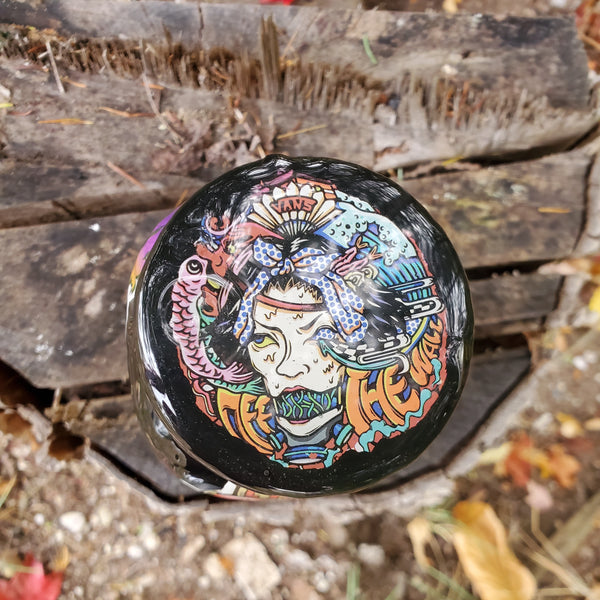 Skater Sticker Bomb Stashjar