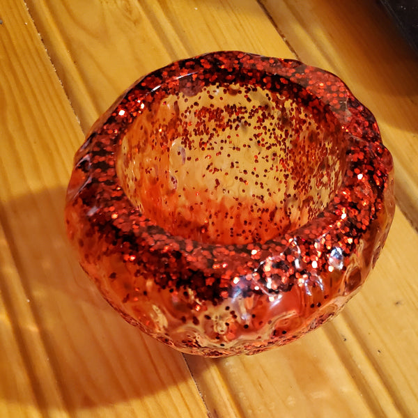 Strawberry Glitter Trinket Box