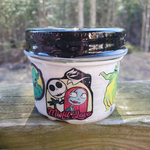 Jack and Sally Nightmare Before Christmas Stashjar Small