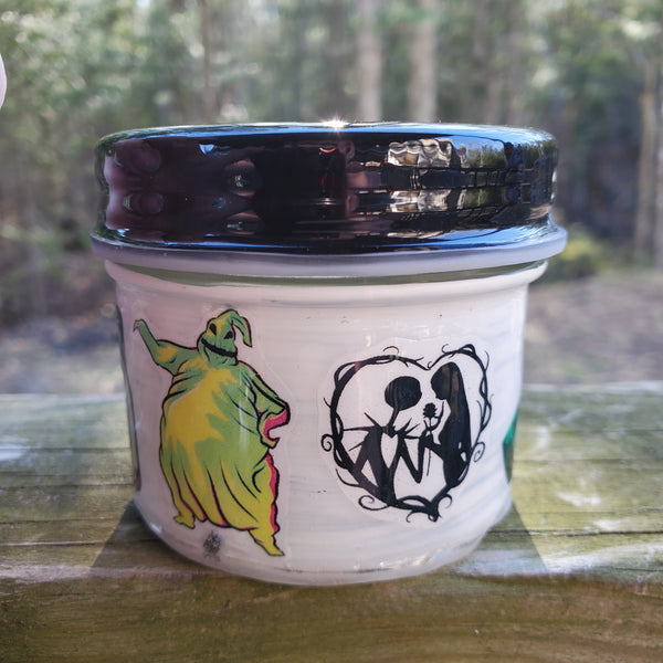 Jack and Sally Nightmare Before Christmas Stashjar Small