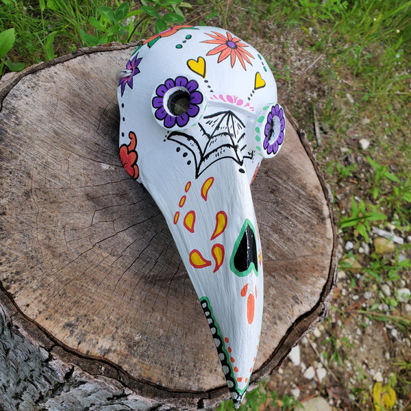 Plague Doctor Mask Mini Sugar Skull