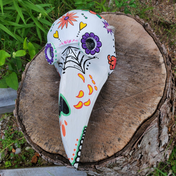Plague Doctor Mask Mini Sugar Skull