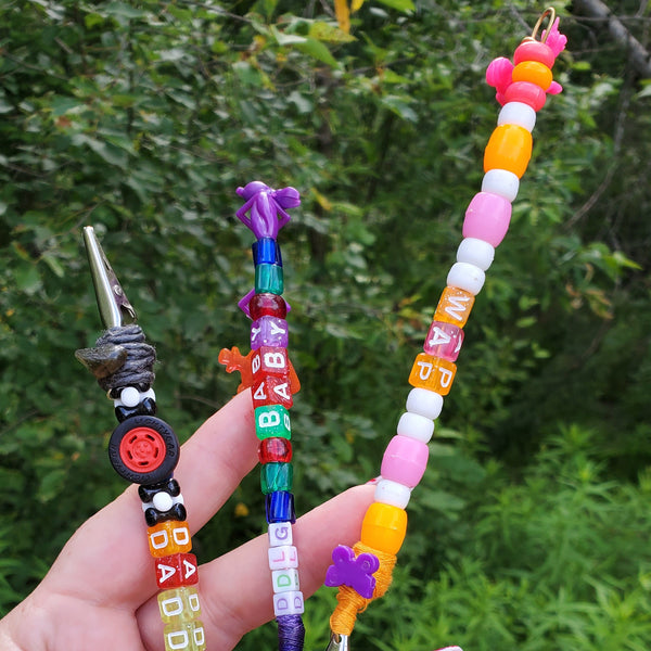 Beaded Metal Multi-Use Smoking Clip