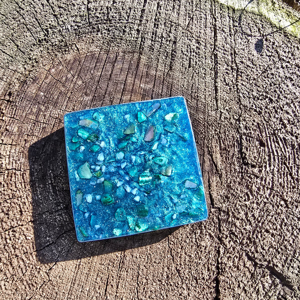 Magical Frog Glowing Stone Pond Ash Tray