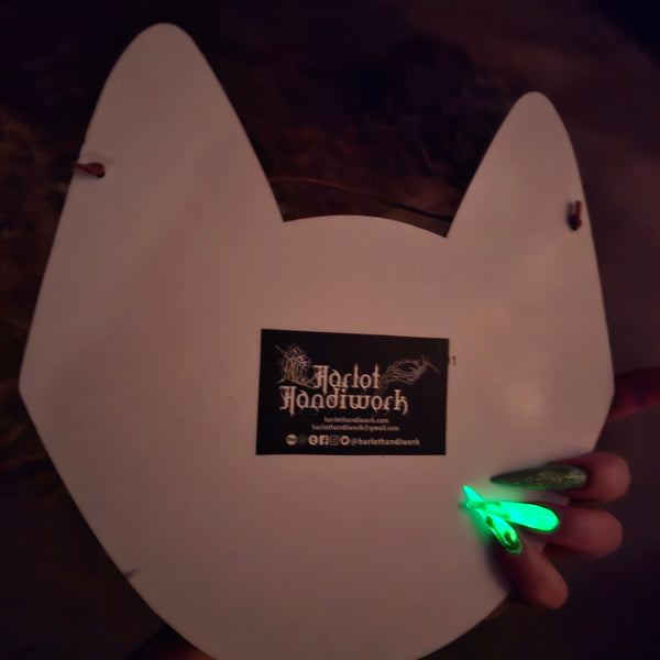 Oogie Boogie Cat Head Painting