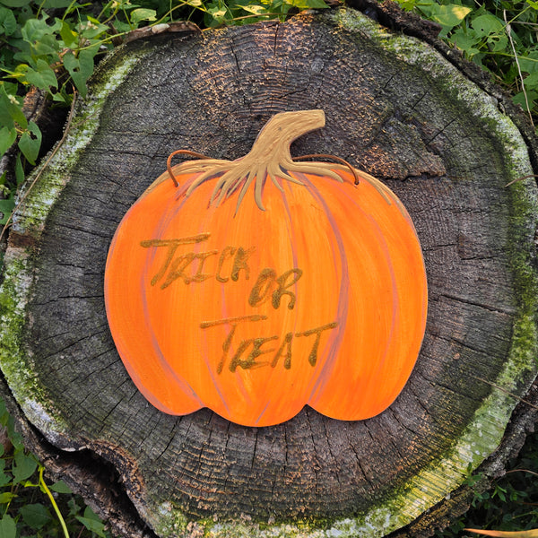 Trick Or Treat Pumpkin Painting