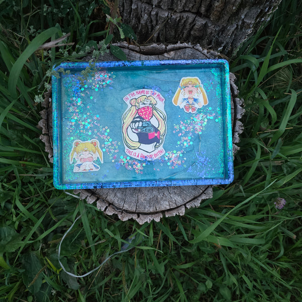 Usagi In The Name of the Moon Light-Up Large Tray