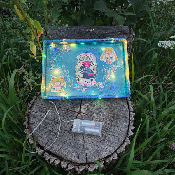Usagi In The Name of the Moon Light-Up Large Tray
