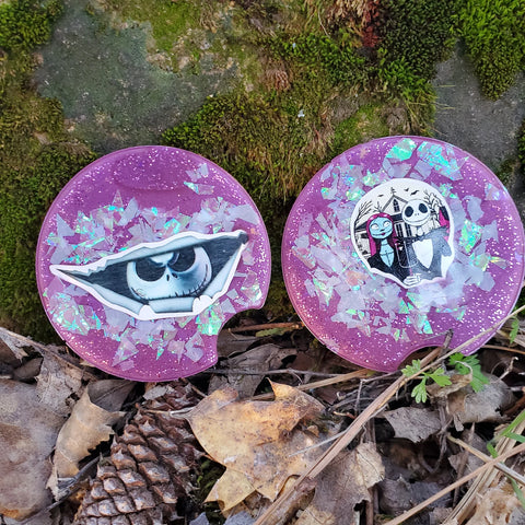 Custom Commissioned Car Coasters Set of 2 or 4