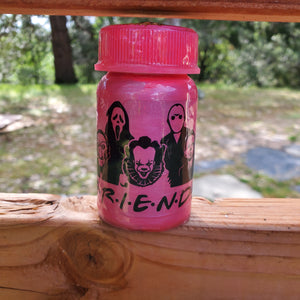 Freaky Friends Horror Fan Purse Trashcan