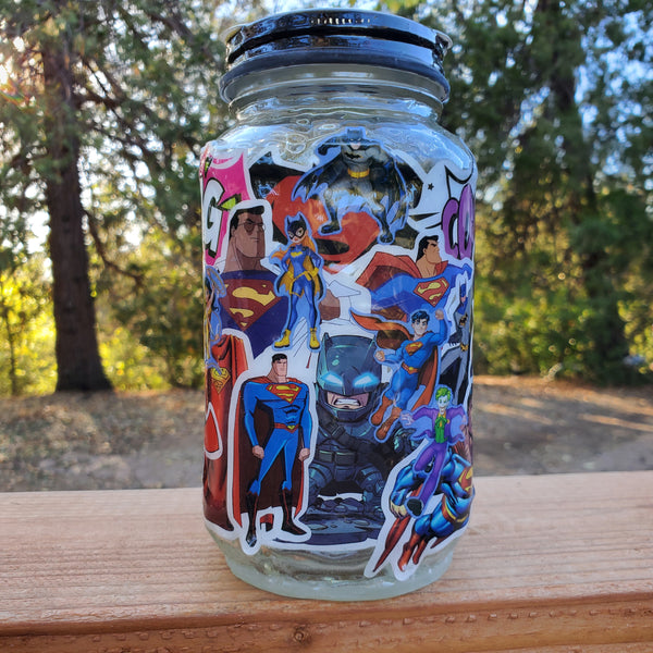 DC Mash-Up Superman and Batman Stashjar