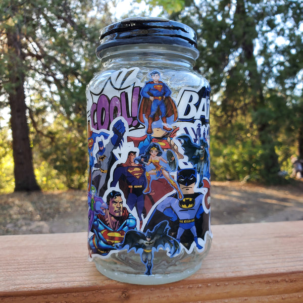 DC Mash-Up Superman and Batman Stashjar