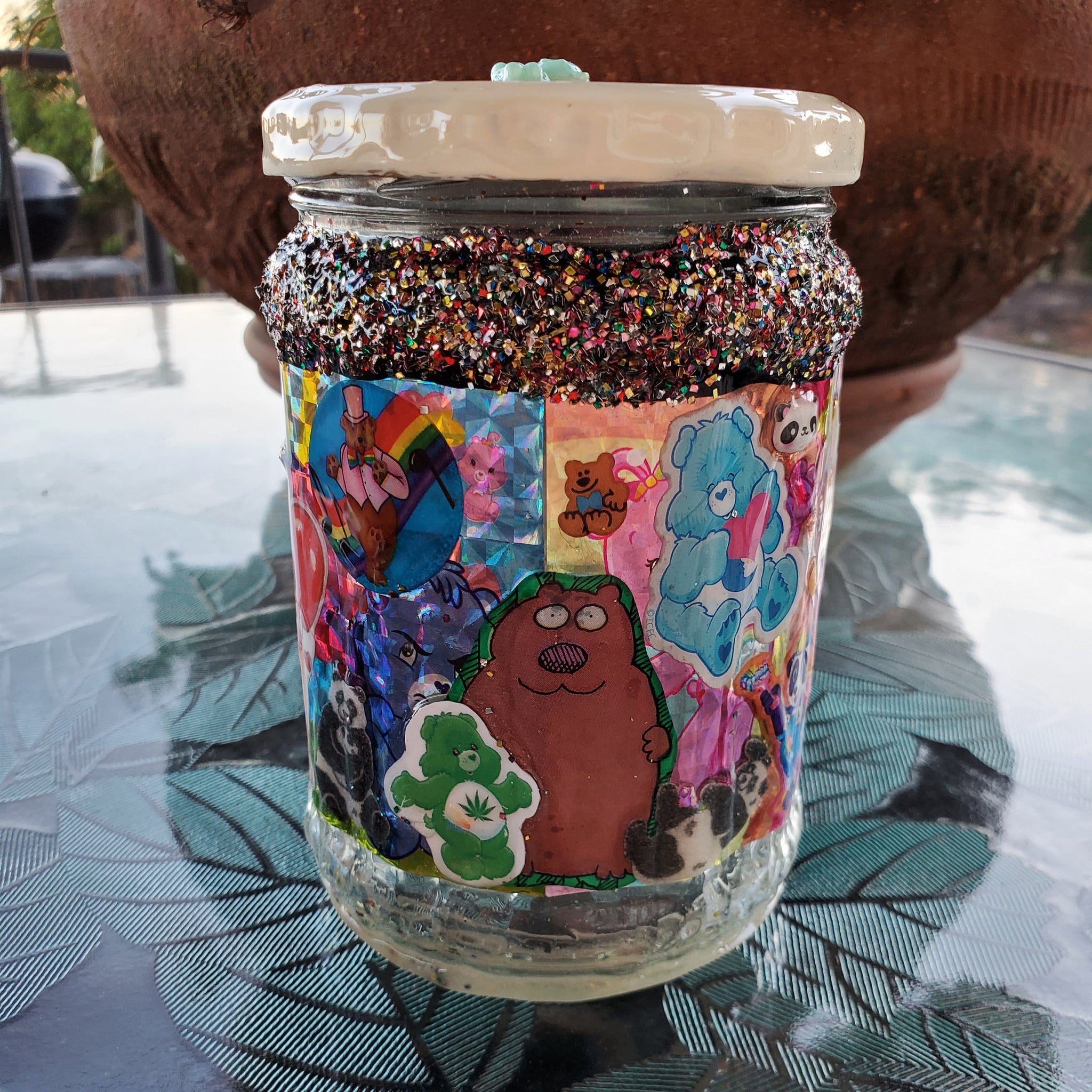 All The Bears Glitter Stashjar